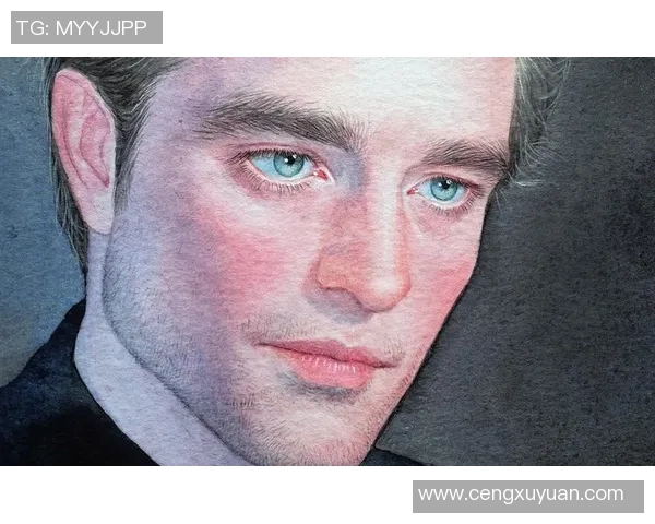 足球明星水彩肖像艺术作品展现球场英雄的独特风采与魅力